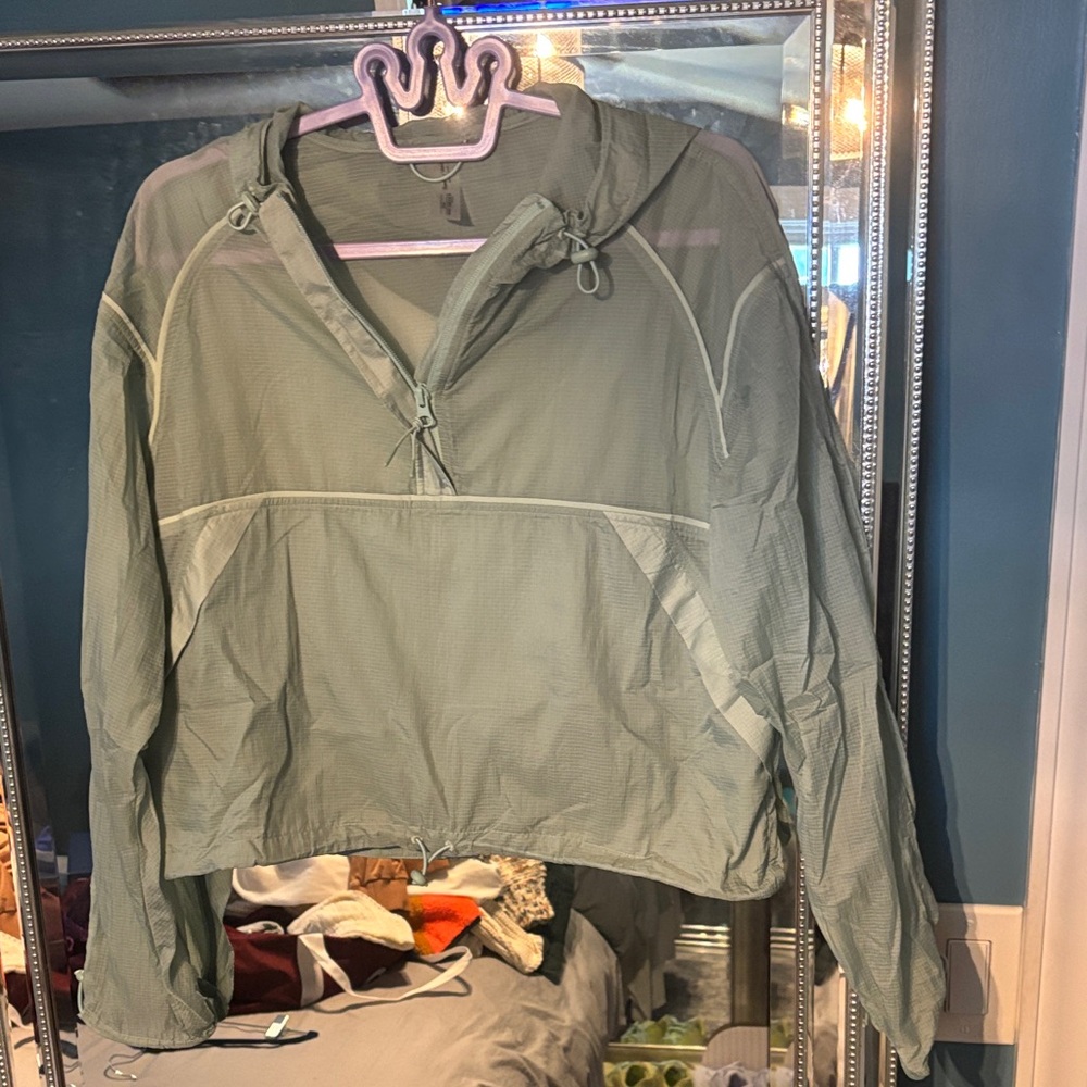 Outdoor Voices Mint Windbreaker